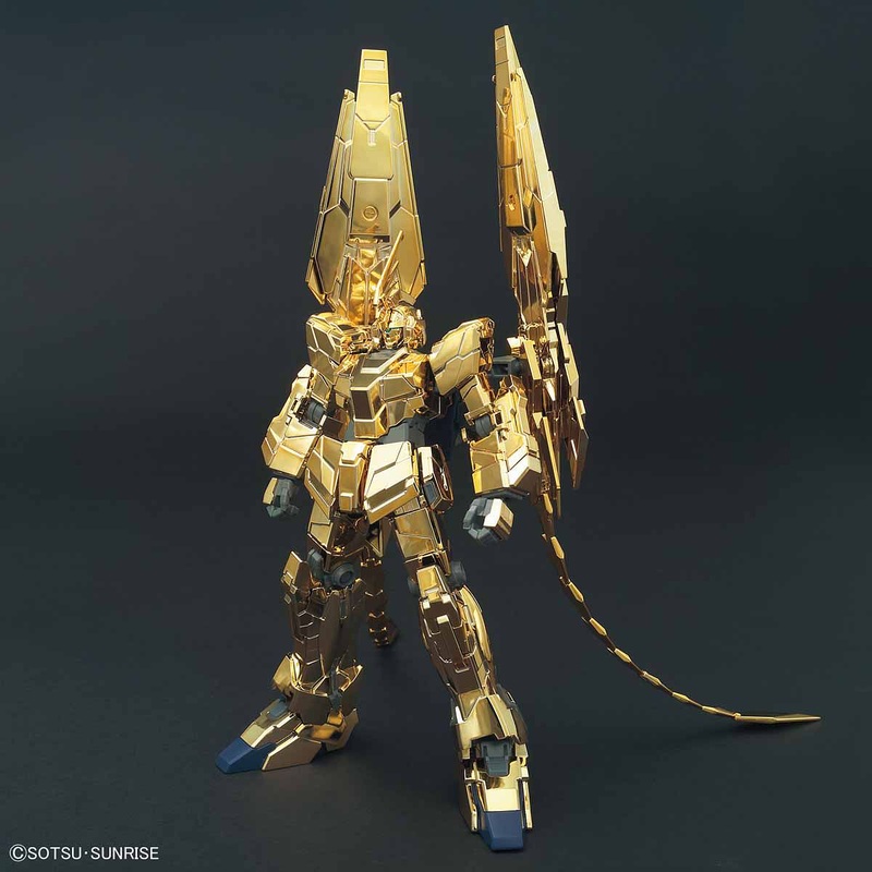 HG RX-0 Unicorn Gundam 03 Phenex (Unicorn Mode) (Narrative Ver.) (Gold Coating) 1/144