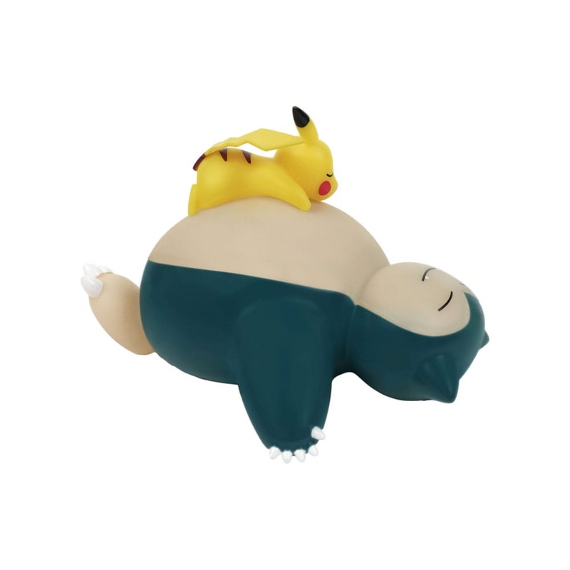 Pokmon LED Light Snorlax and Pikachu Sleeping 25 cm