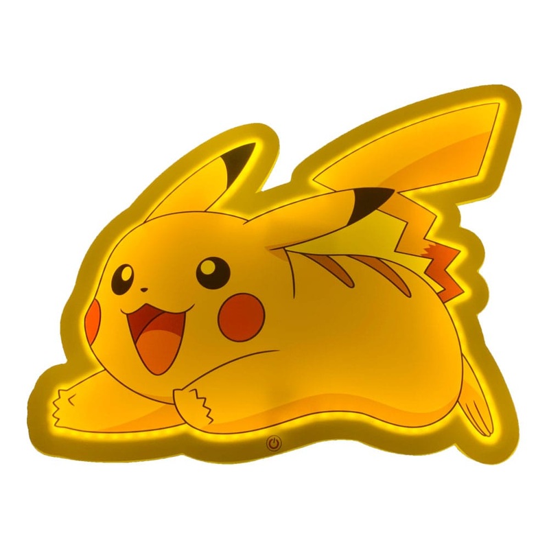 Pokmon LED Wall Lamp Light Pikachu 22 cm