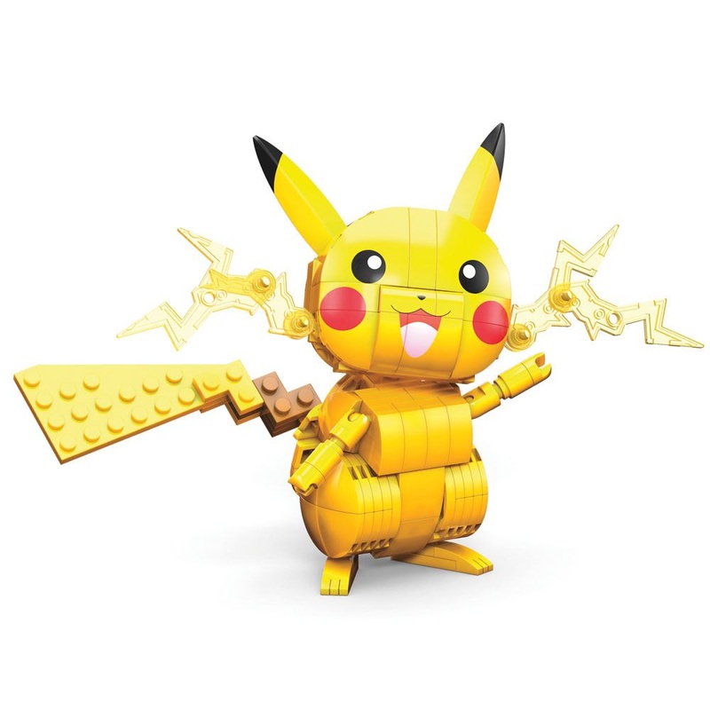 Pokmon Mega Construx Wonder Builders Construction Set Pikachu 10 cm