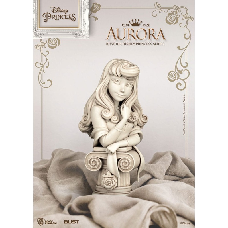 Disney Princess Series PVC Bust Aurora 15 cm