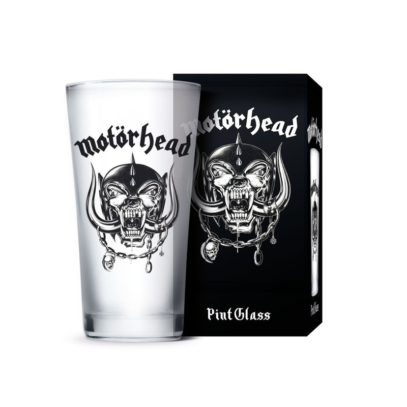 Motrhead Pint Glass Logo
