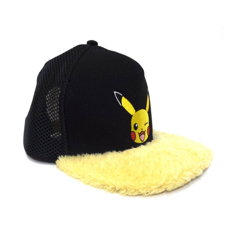 Pokmon Curved Bill Cap Pikachu Wink