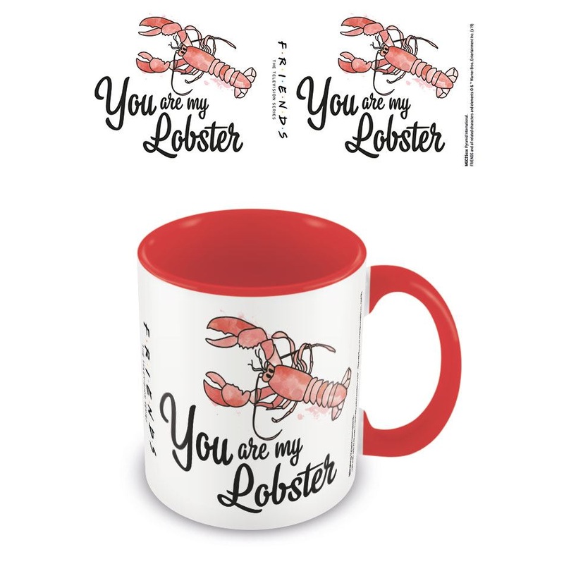 Friends Coloured Inner Mug You are my Lobster