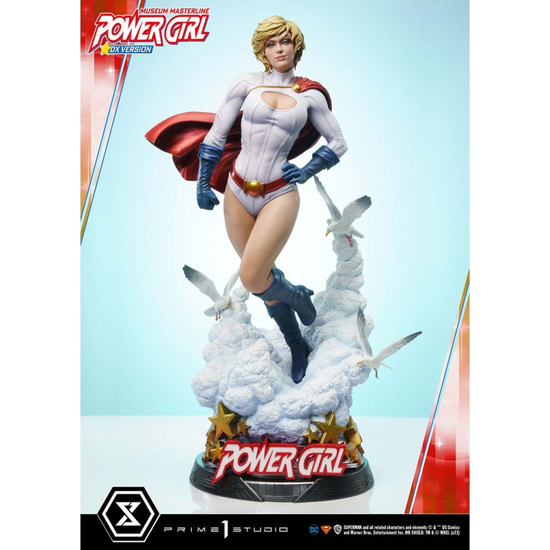 DC Comics Museum Masterline Statue Power Girl Deluxe Bonus Version 75 cm