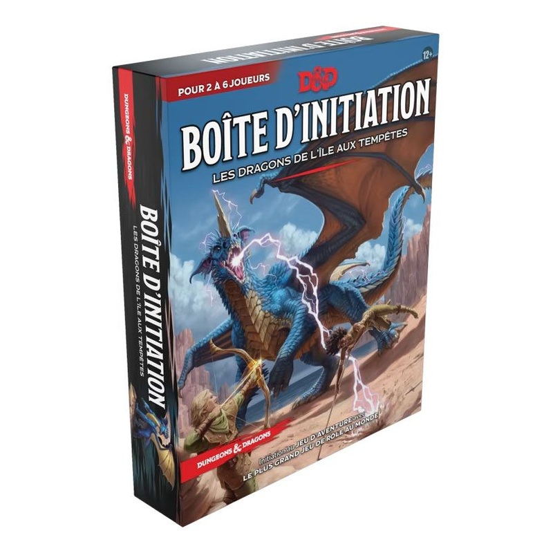 Dungeons & Dragons RPG Bote d'Initiation : Les Dragons de l'le aux Temptes french