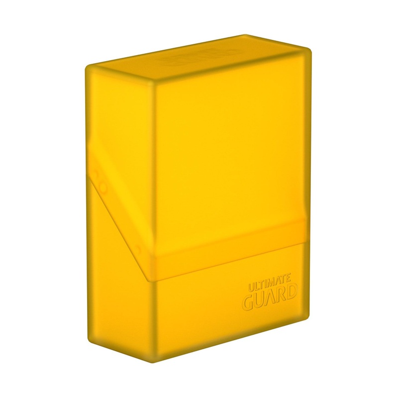 Ultimate Guard Boulder Deck Case 40+ Standard Size Amber