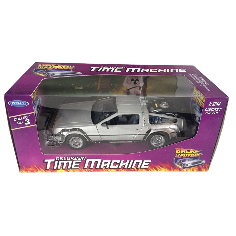 Back to the Future Diecast Model 1/24 81 DeLorean LK Coupe