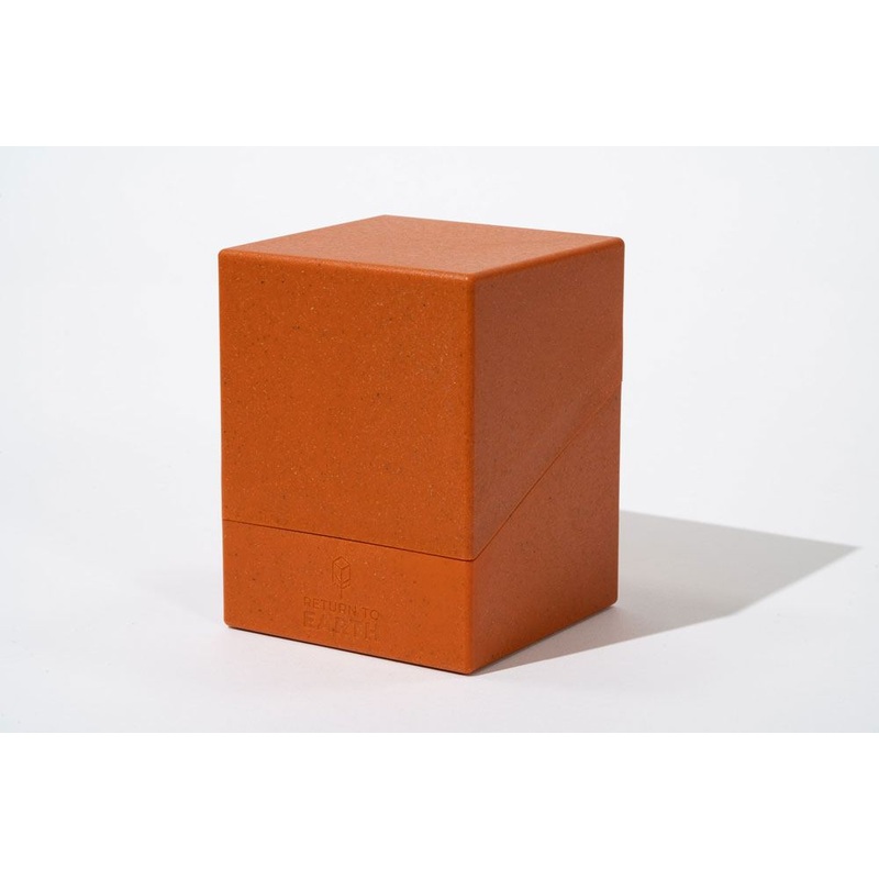 Ultimate Guard Return To Earth Boulder Deck Case 100+ Standard Size Orange