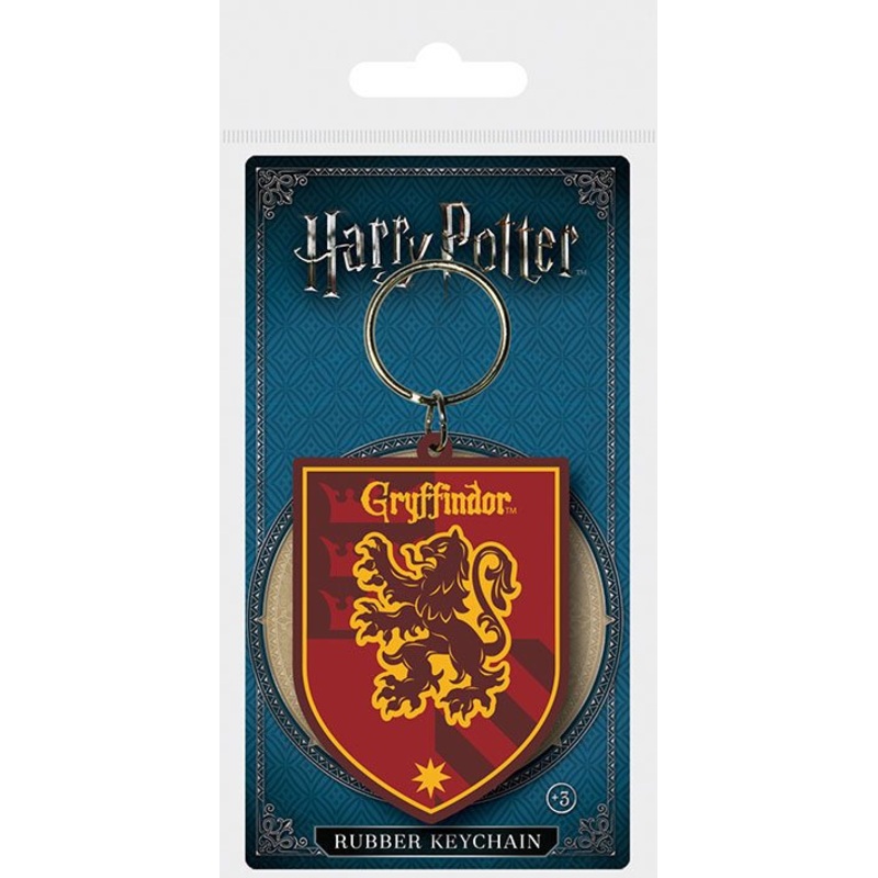 Harry Potter Rubber Keychain Gryffindor 6 cm
