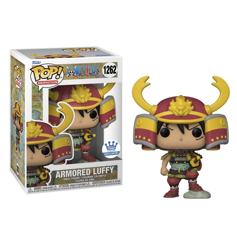 ONE PIECE - POP Animation N 1262 - Armored Luffy avec chase
