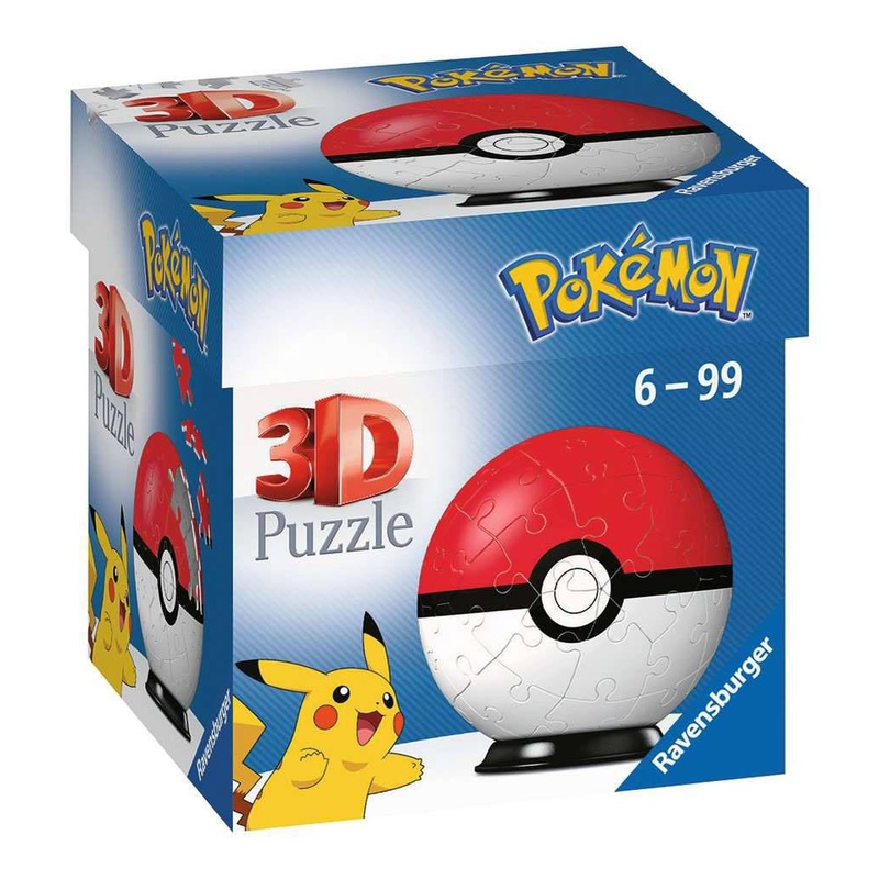 Pokmon 3D Puzzle Pokballs: Classic (55 pieces)
