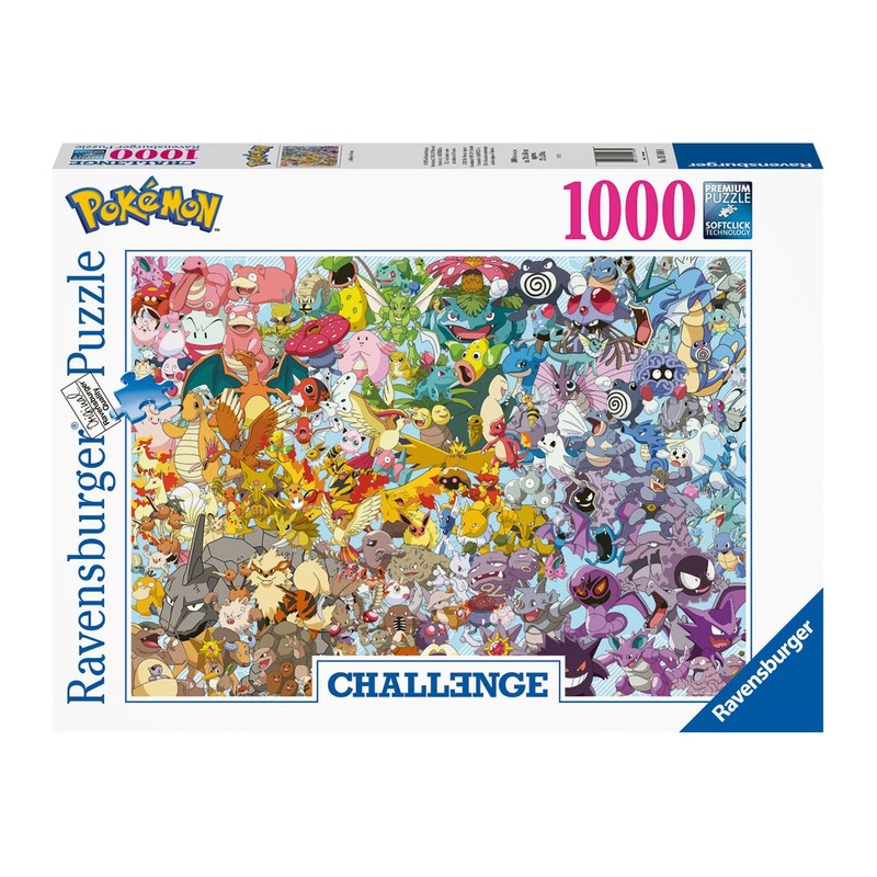 Pokmon Challenge Jigsaw Puzzle Group (1000 pieces)
