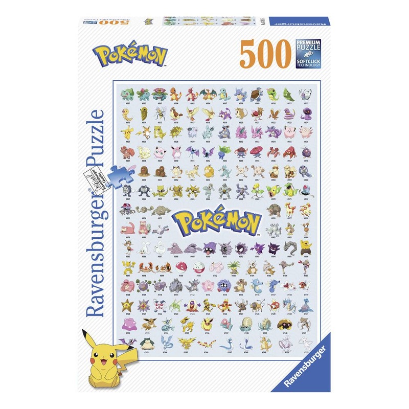Pokmon Jigsaw Puzzle Pokmon (500 pieces)