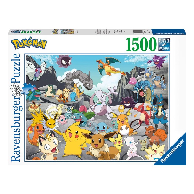 Pokmon Jigsaw Puzzle Pokmon Classics (1500 pieces)