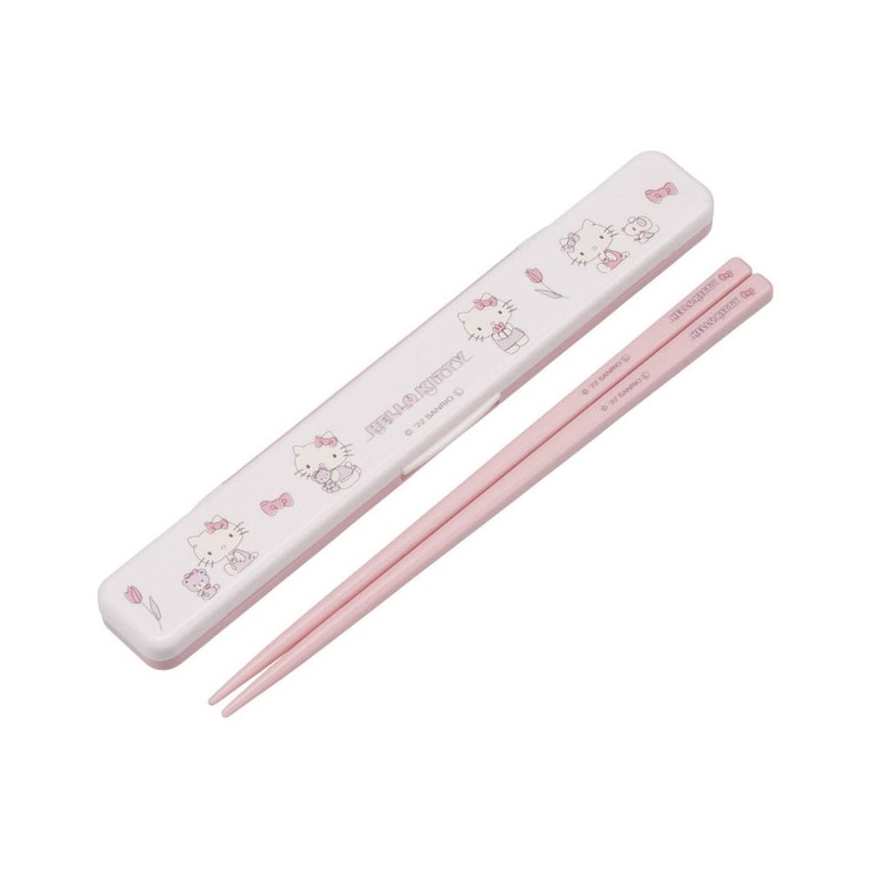 Hello Kitty Chopsticks Kitty-chan 18 cm