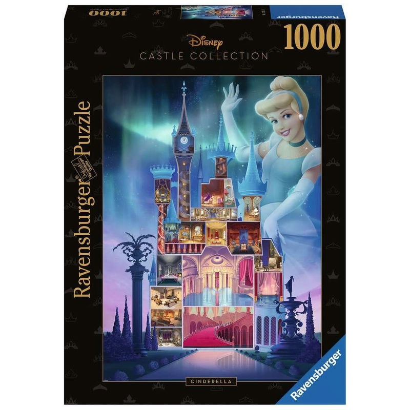 Disney Castle Collection Jigsaw Puzzle Cinderella (1000 pieces)
