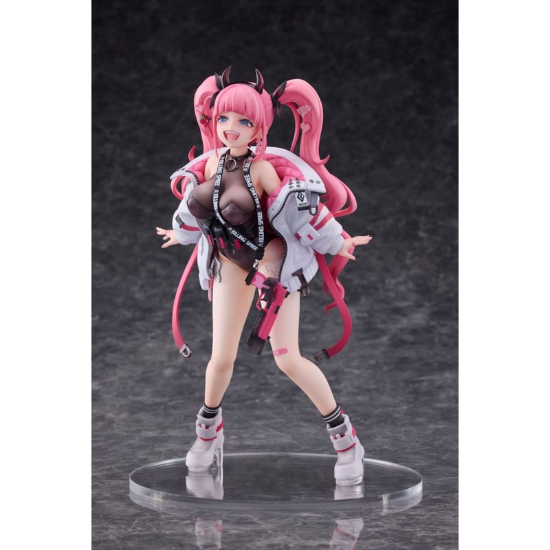 Original Character PVC Statue 1/6 Rampaging Twin-tail Arisa 26 cm