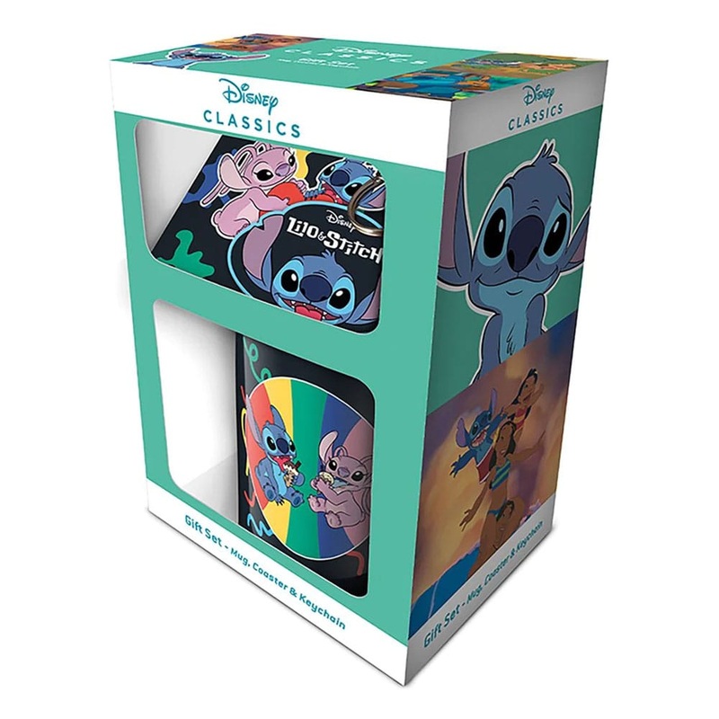 Lilo & Stitch Mug, Coaster and Keychain Set Youre my Fave