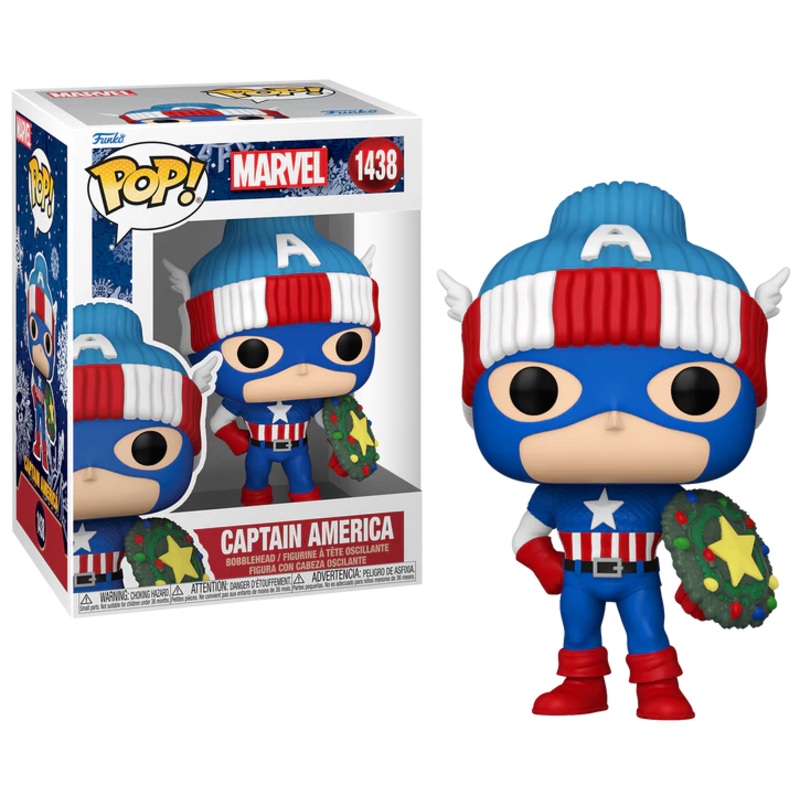 HOLIDAY '24 - POP Marvel N 1438 - Captain America
