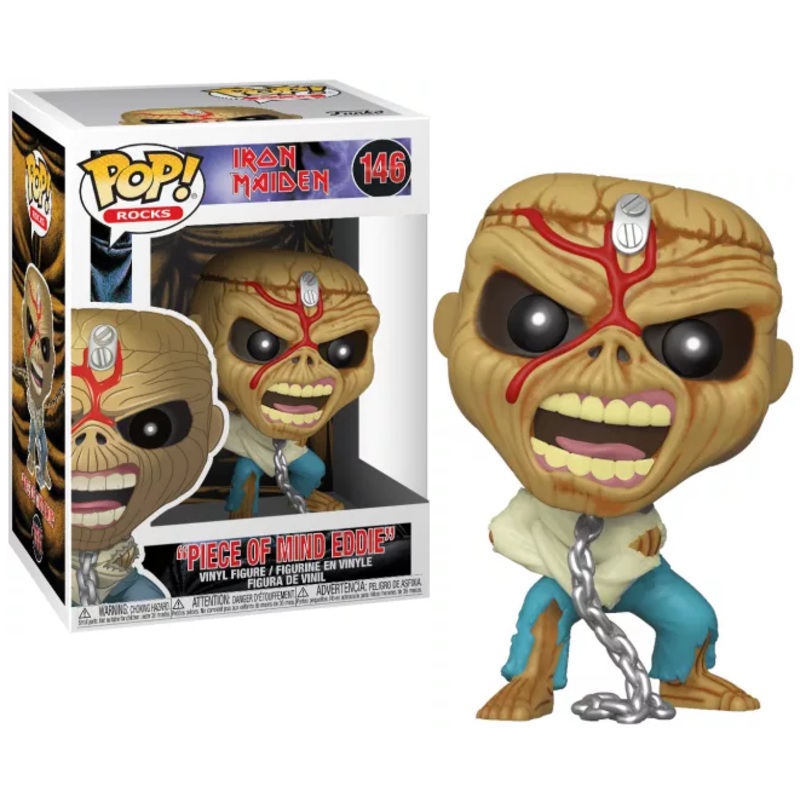 IRON MAIDEN - POP N 146 - Piece of Mind (Skeleton Eddie)