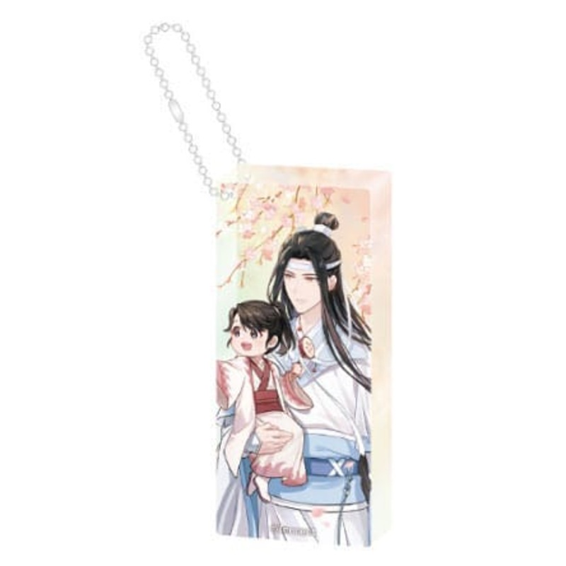 Grandmaster of Demonic Cultivation Acrylic Domino Keychain Lan Wangji Wu Wang Ver. 6 cm