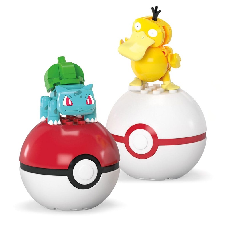 Pokmon MEGA Construction Set Pok Ball Collection: Bulbasaur & Psyduck
