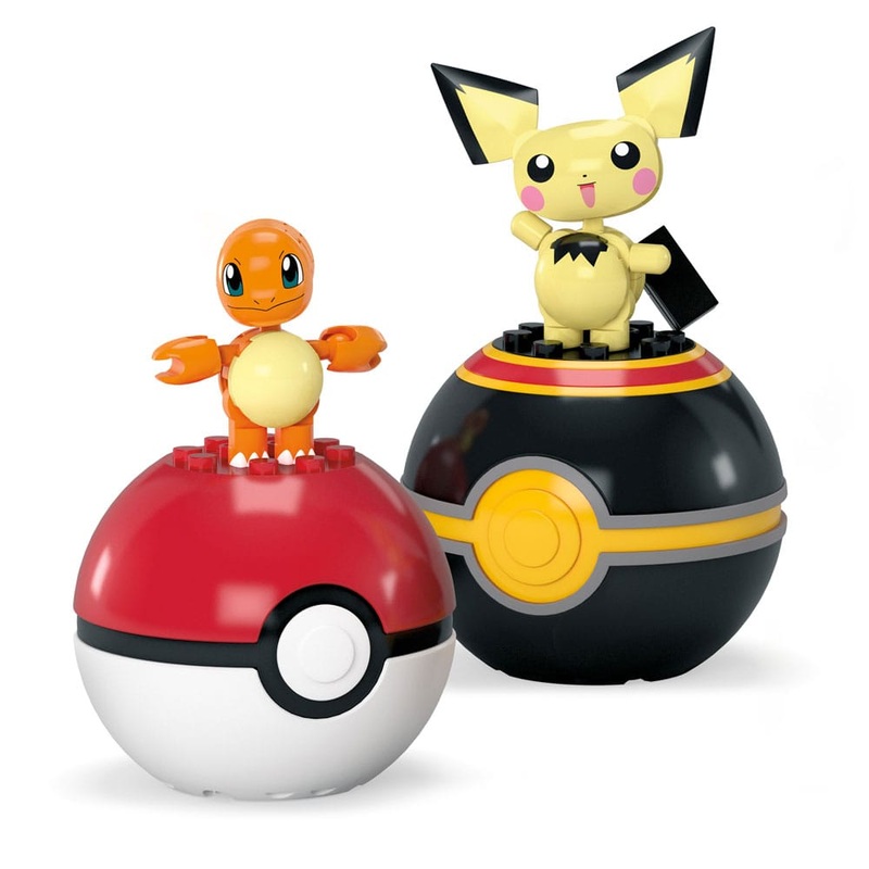 Pokmon MEGA Construction Set Pok Ball Collection: Charmander & Pichu