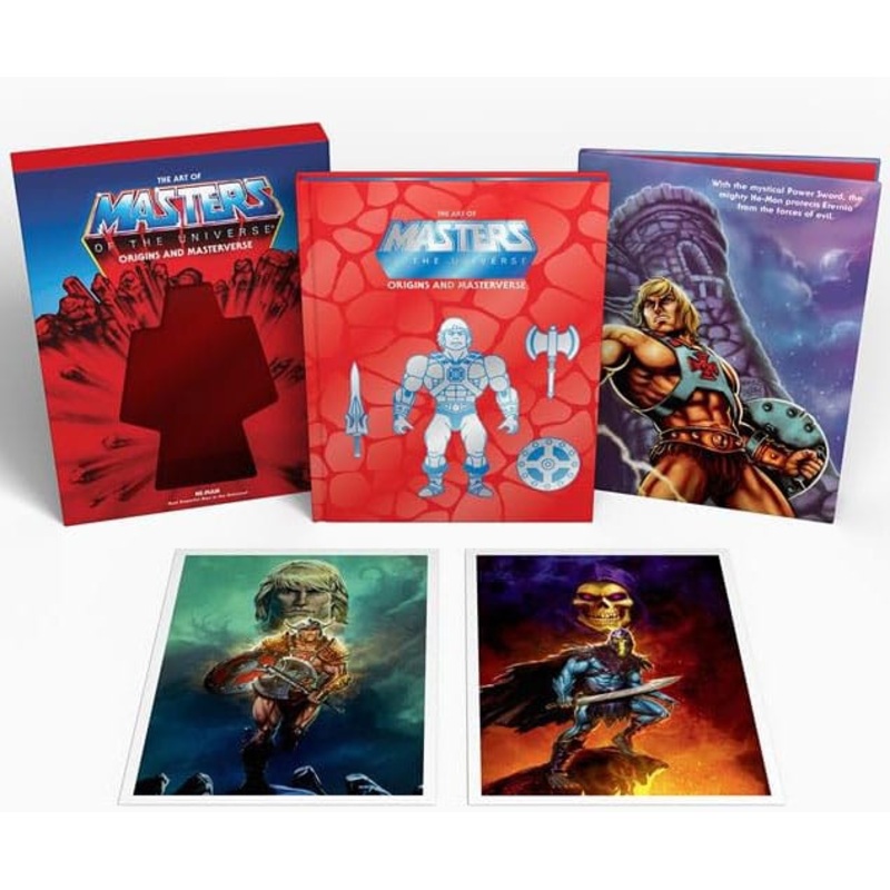 Masters of the Universe Art Book Origins and Masterverse Deluxe Edition