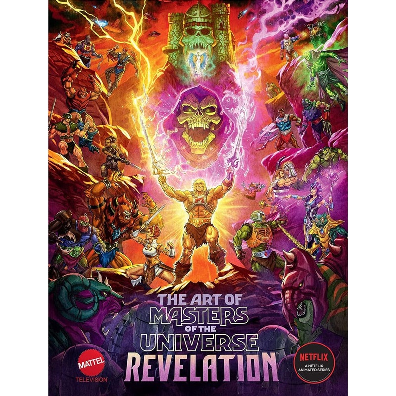 Masters of the Universe Revelation Art Book