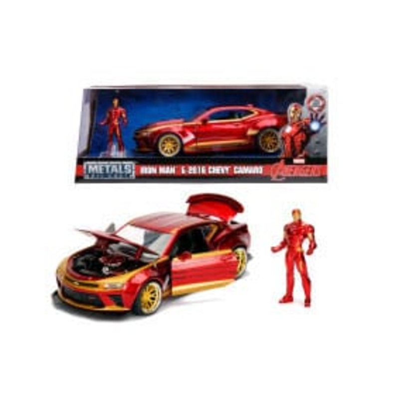 Avengers Diecast Model 1/24 2016 Chevy Camaro SS Iron Man