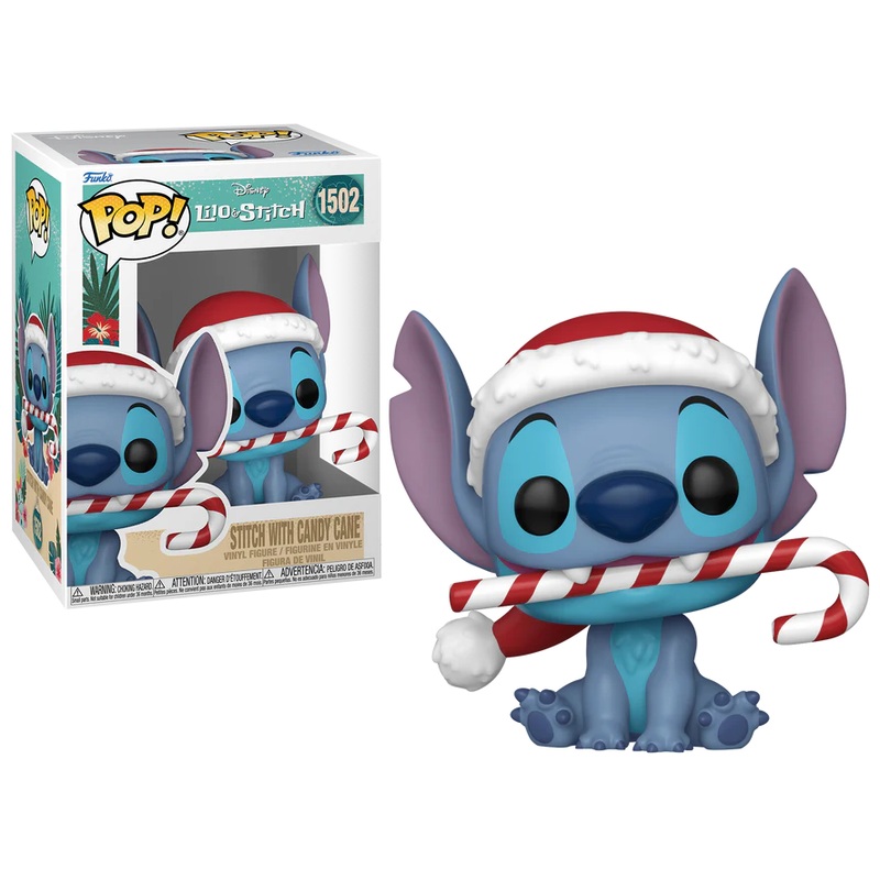 LILO & STITCH - POP Disney N 1502 - Stitch avec canne en sucre d'orge