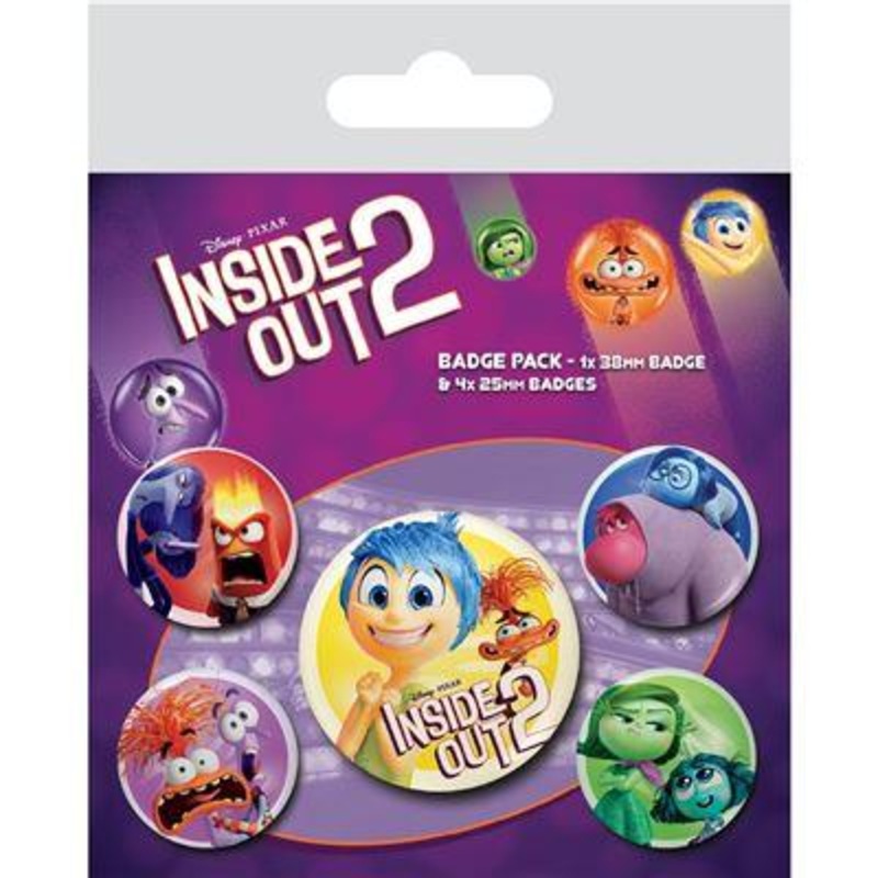 VICE-VERSA 2 - Emotional Duos - Pack 5 Badges