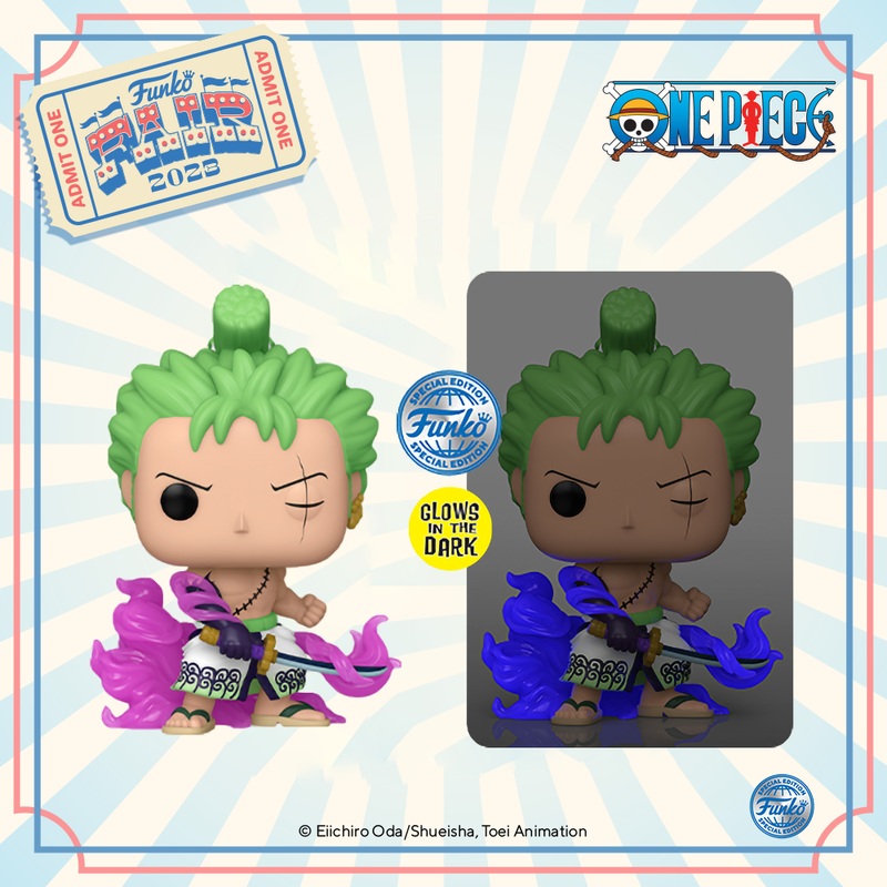 ONE PIECE - POP Animation N 1288 - Zoro avec Enma (GW)