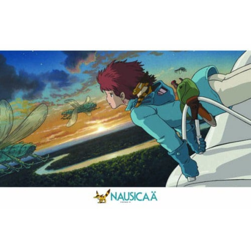 Nausica of the Valley of the Wind Jigsaw Puzzle Wind of the day break (1000 pieces)