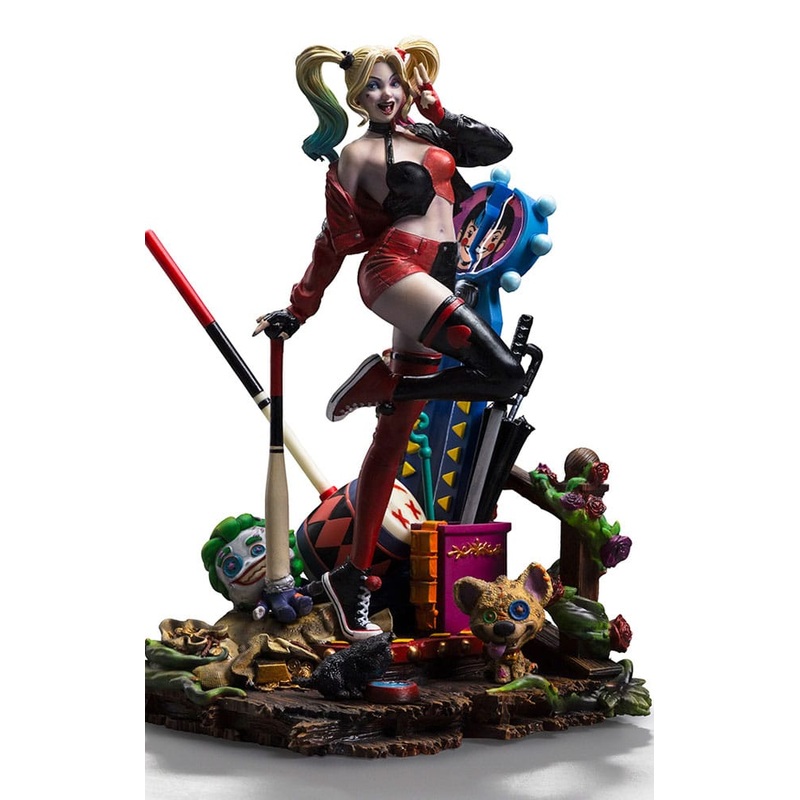 DC Comics Deluxe Art Scale Statue 1/10 Harley Quinn (Gotham City Sirens) 22 cm