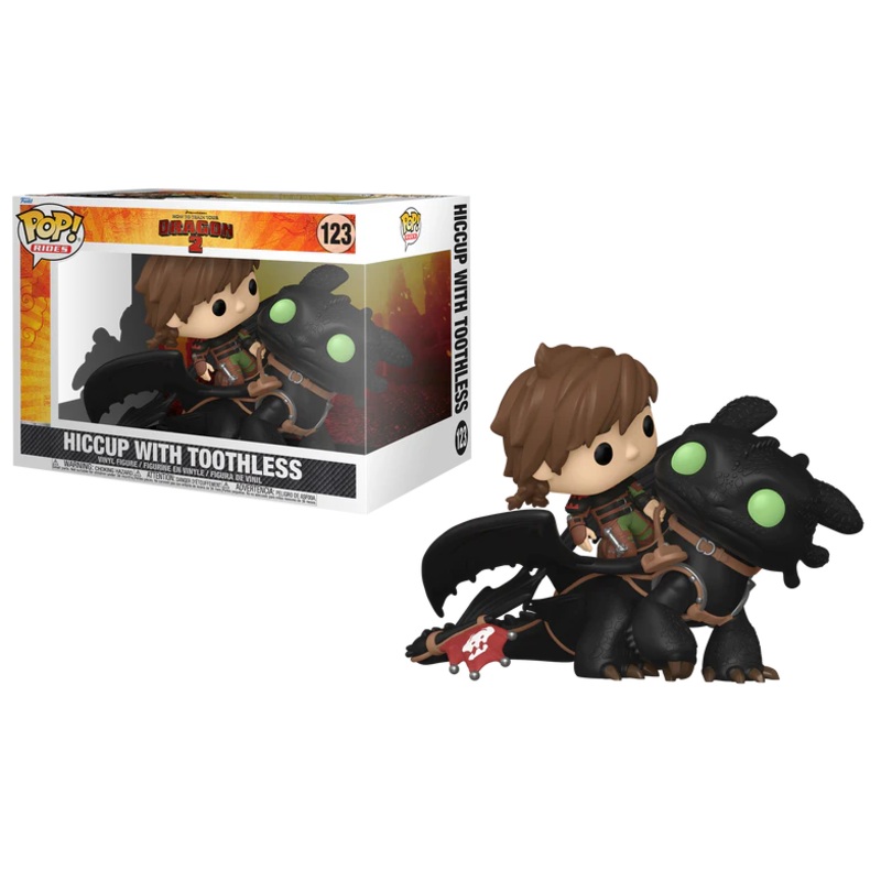 DRAGON - POP Ride DLX N 123 - Harlod avec Krokmou