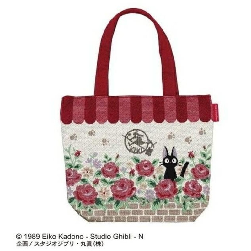 KIKI LA PETITE SORCIERE - Jiji Roses - Tote Bag 26x32x15cm