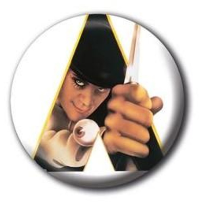 ORANGE MECANIQUE - Dagger - Button Badge 25mm