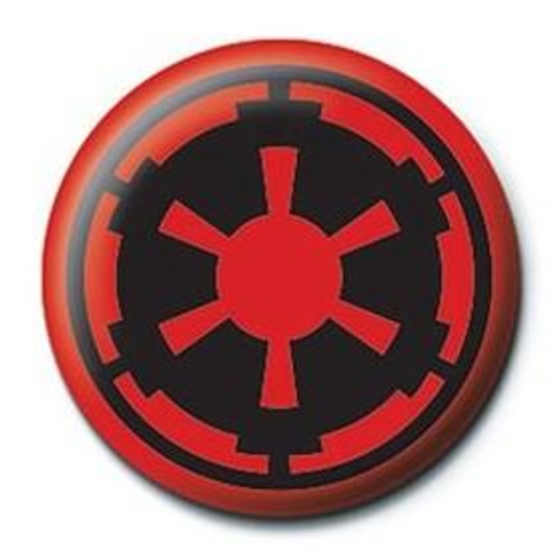 STAR WARS - Symbole de l'Empire - Button Badge 25mm