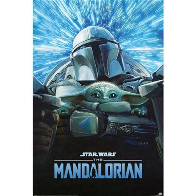 THE MANDALORIAN - Vitesse de la Lumire - Poster 61x91cm