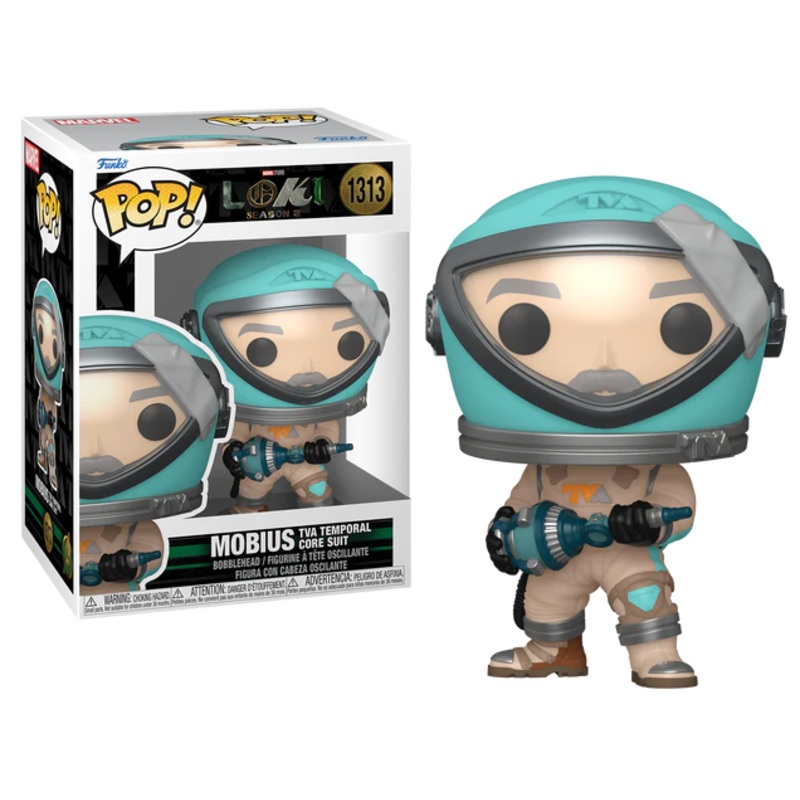 LOKI SAISON 2 - POP Marvel N 1313 - Mobius (TVA Temporal Core Suit)
