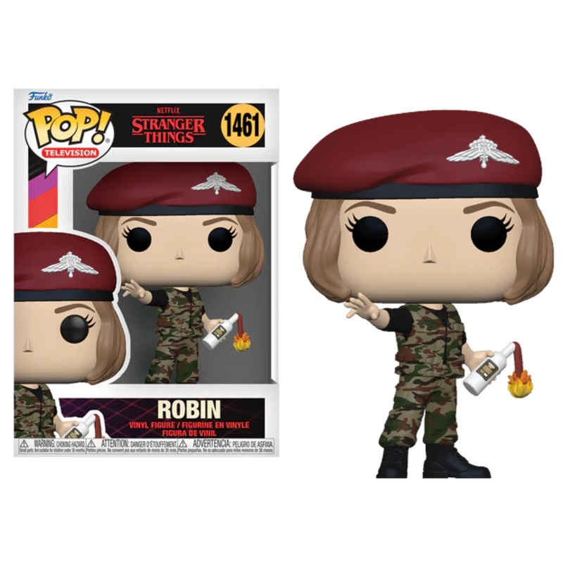 STRANGER THINGS S4 - POP TV N 1461 - Chasseur Robin avec Cocktail