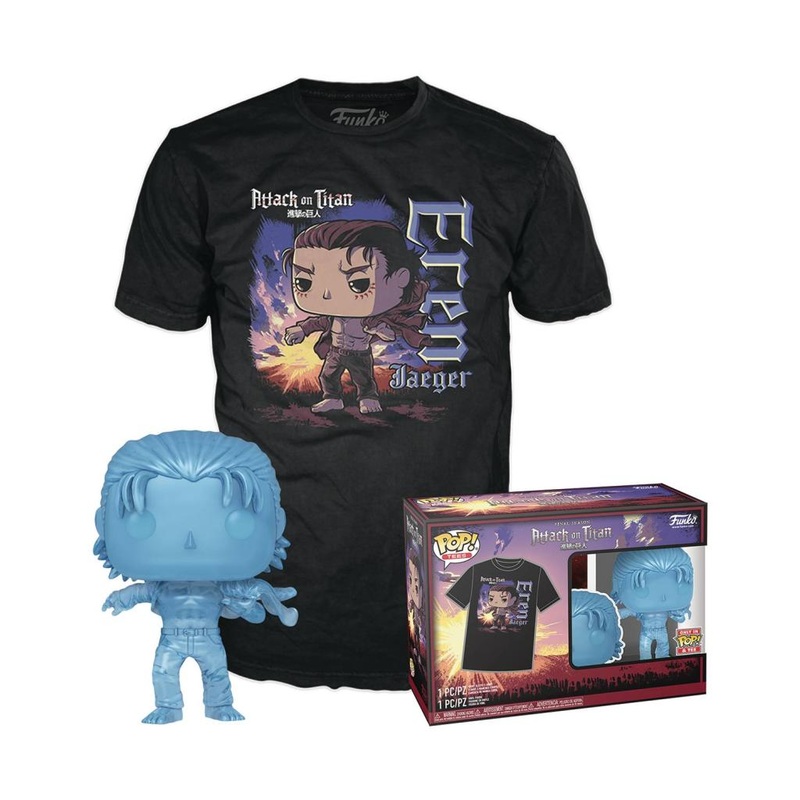 AOT S5 - Booble Head POP N 1321 - Eren With Marks +T-shirt (S)