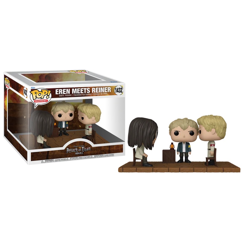L'ATTAQUE DES TITANS - POP Moments N 1432 - Eren rencontre Reiner