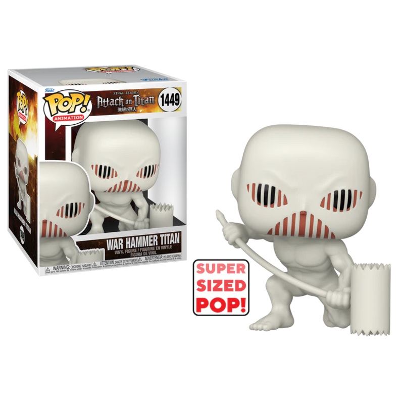L'ATTAQUE DES TITANS - POP Super 6'' N 1449 - Titan Marteau d'Armes