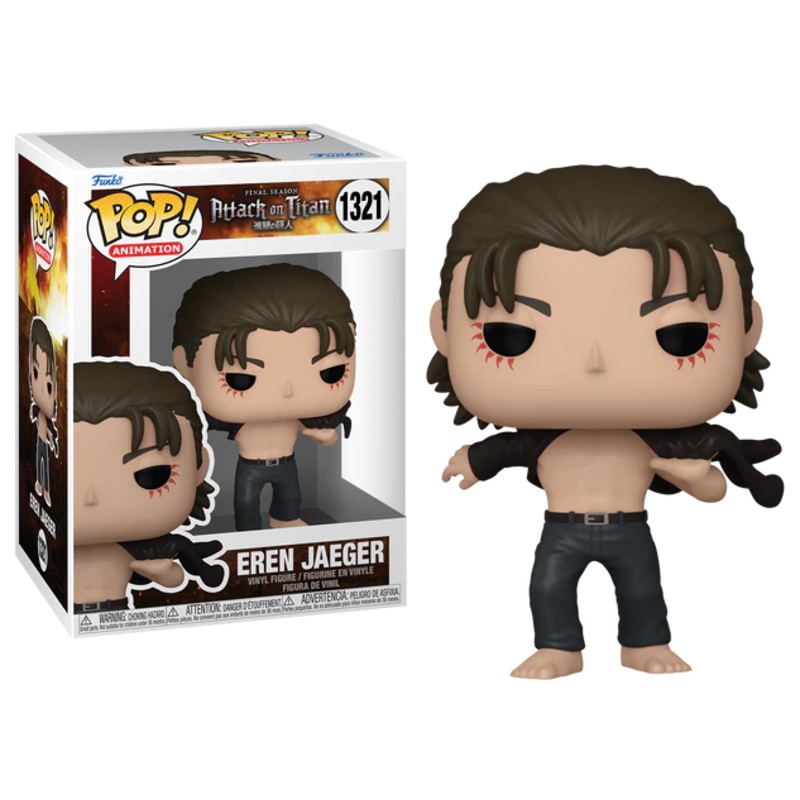 L'ATTAQUE DES TITANS S5 - POP Animation N 1321 - Eren Jeager