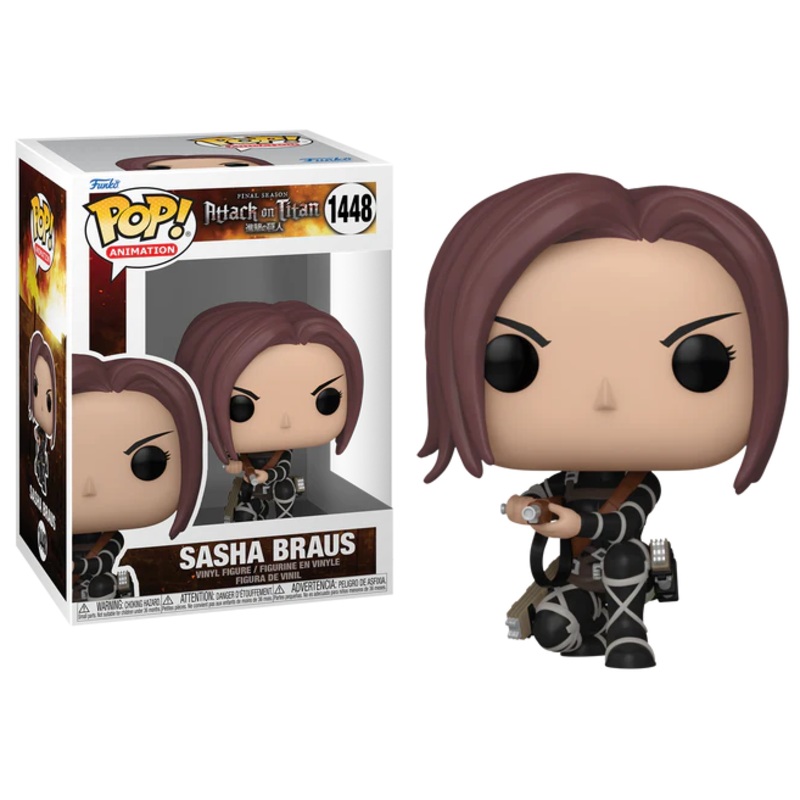 L'ATTAQUE DES TITANS S5 - POP Animation N 1448 - Sasha