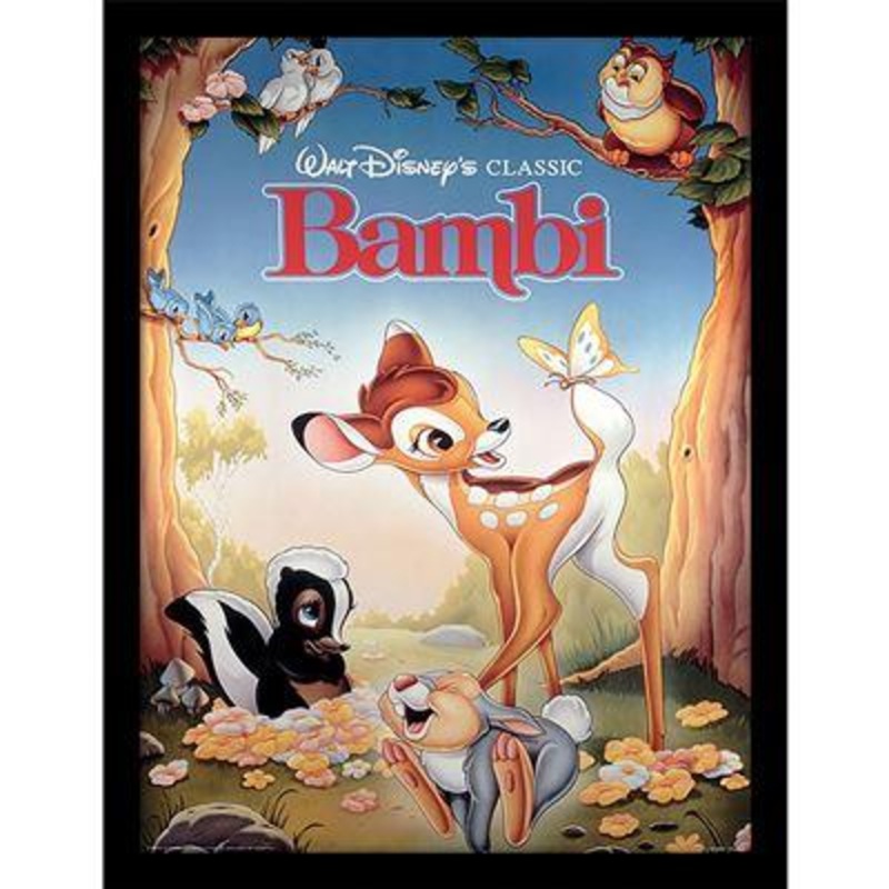 DISNEY - Bambi - Impression encadre 30x40cm