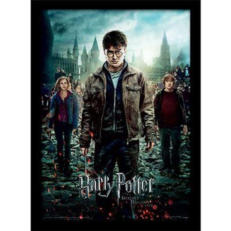 HARRY POTTER - Reliques de la Mort Part 2 -Impression encadre 30x40cm